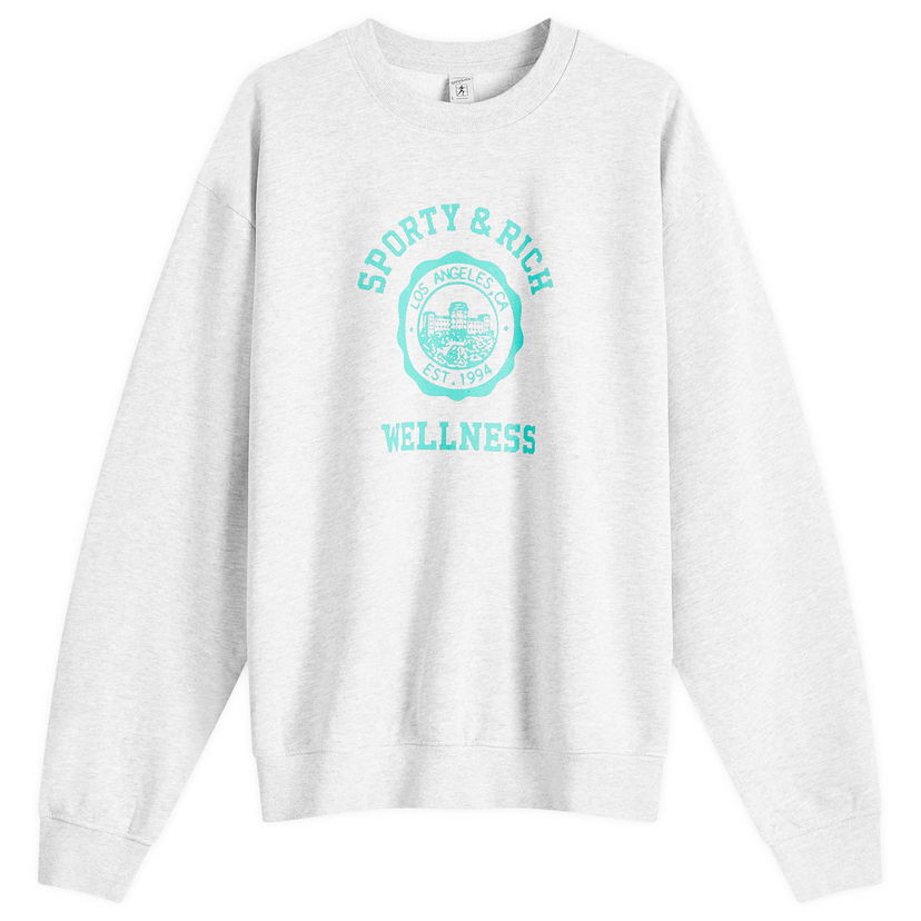 Huppari Sporty & Rich Emblem Sweatshirt Harmaa | WS067S416EH-19