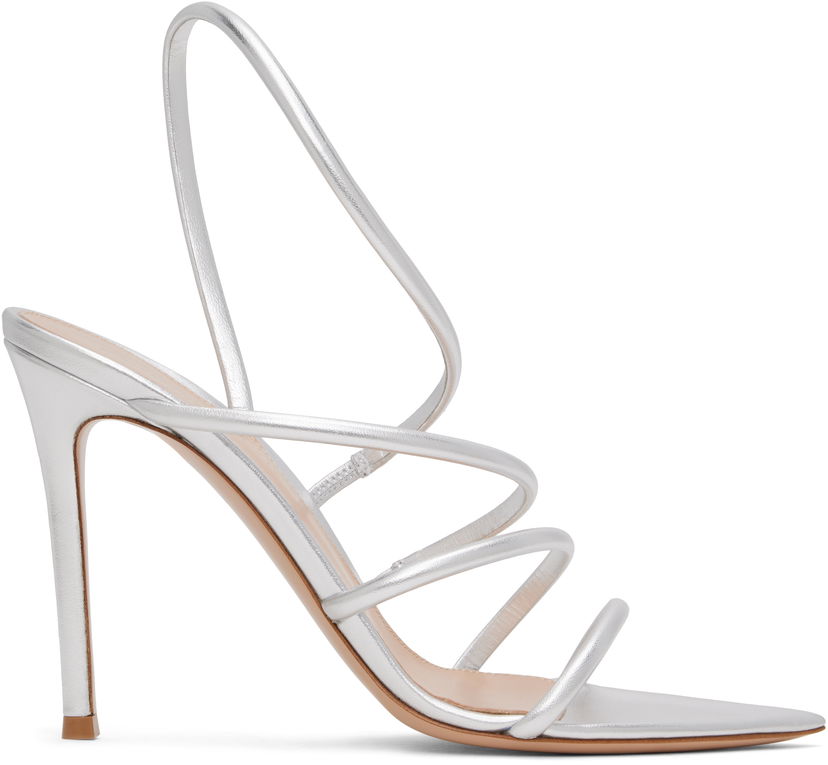 Tennarit ja kengät Gianvito Rossi Ettie Heeled Sandals Metallinen | G32441-15RIC-NPS