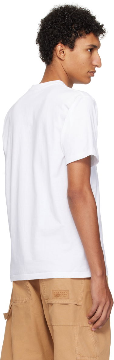 T-paita BAPE Printed Mad General College T-Shirt Valkoinen | 001TEL301059M, 2
