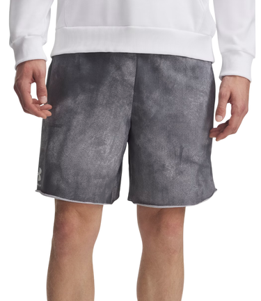 Shortsit Under Armour Rival Terry AOP 8in Shorts Harmaa | 1390146-025, 0