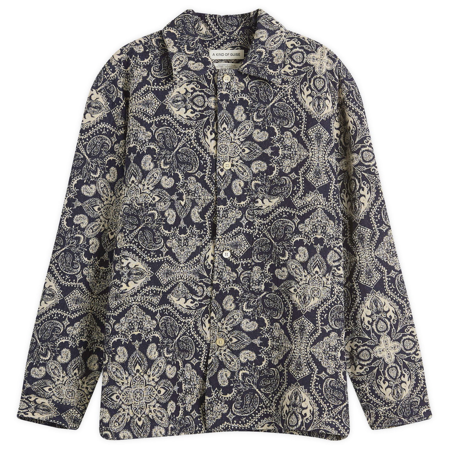 Paita A Kind of Guise A Kind of Guise Sayan Shirt Jacket Tummansininen | 156-13805-601, 0