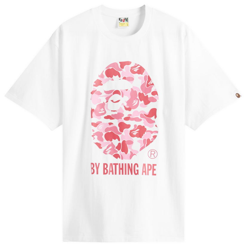 T-paita BAPE A Bathing Ape ABC Camo T-Shirt, Size Large Valkoinen | 001TEL301007M-WPK