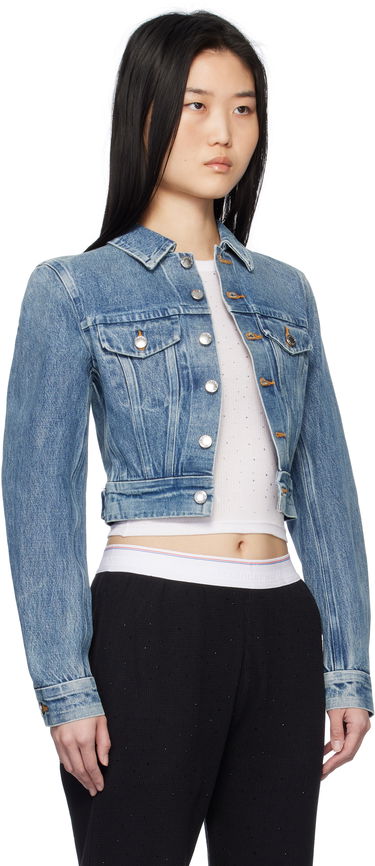 Takki Alexander Wang Alexander Wang Trucker Denim Jacket Sininen | 1WC1252598, 1