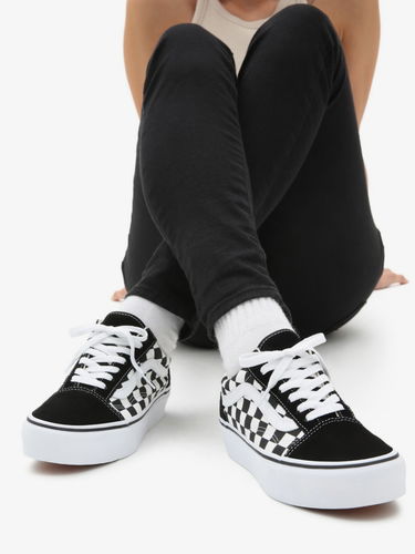 Tennarit ja kengät Vans UA Old Skool Platform Musta | VN0A3B3UHRK1_(CHECKERBOARD) BLK/TR WHT, 6