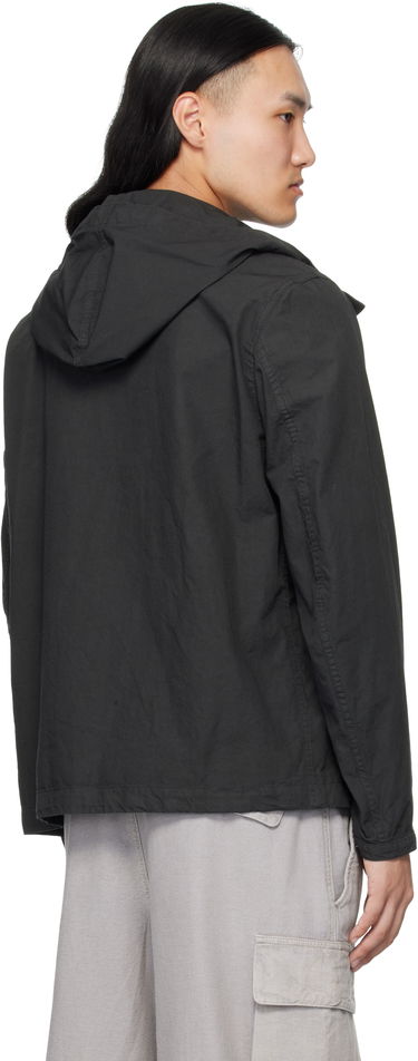 Takki Stone Island Canvas Weave Cotton Jacket Musta | K2S15 Q100012 S0240, 2