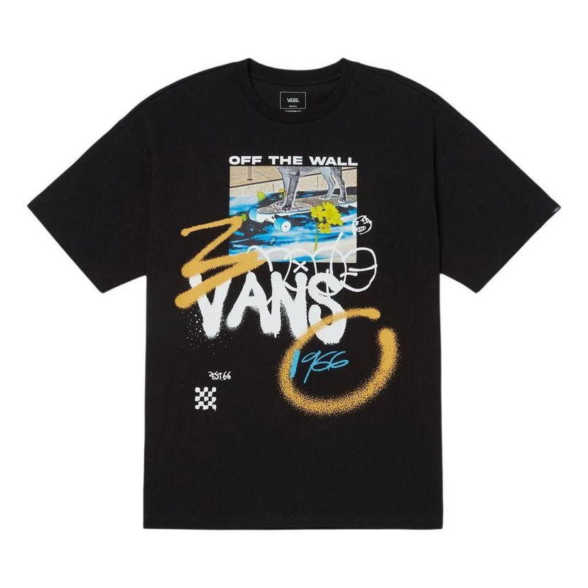 T-paita Vans Graphic T-Shirt Musta | VN000GPTBLK