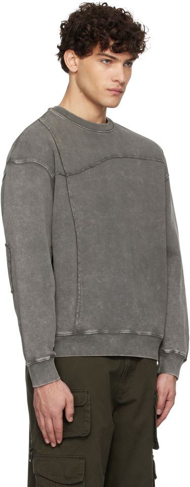 Huppari Dime Reverse Stitch Crewneck Sweatshirt Harmaa | DIMEHO2471CHA, 1