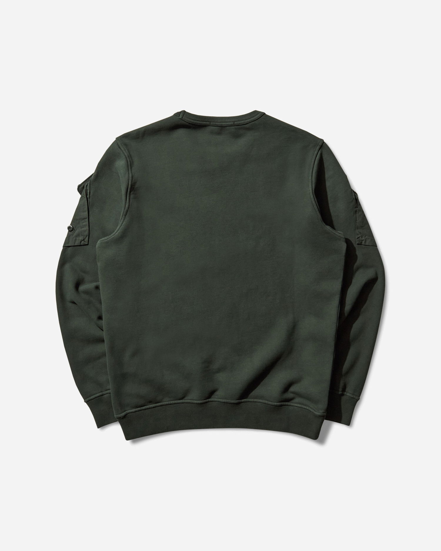 Huppari Stone Island Sleeve Pockets Crewneck Sweatshirt Vihreä | K2S15-6100008-S0A20 V005E, 0