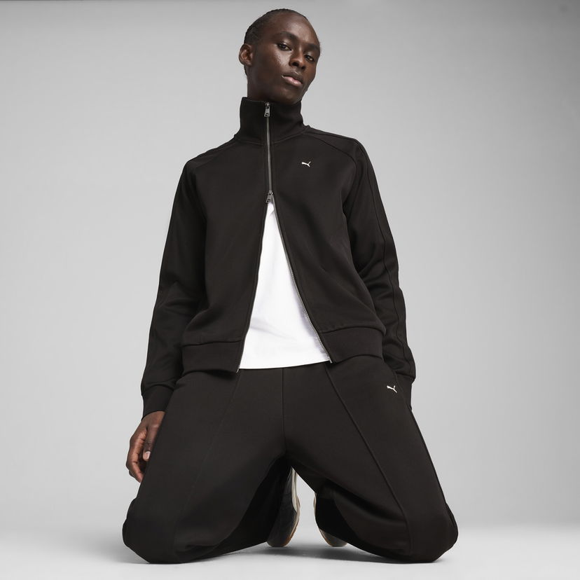 Verryttelypuku Puma T7 Men's Track Jacket Musta | 629936_01