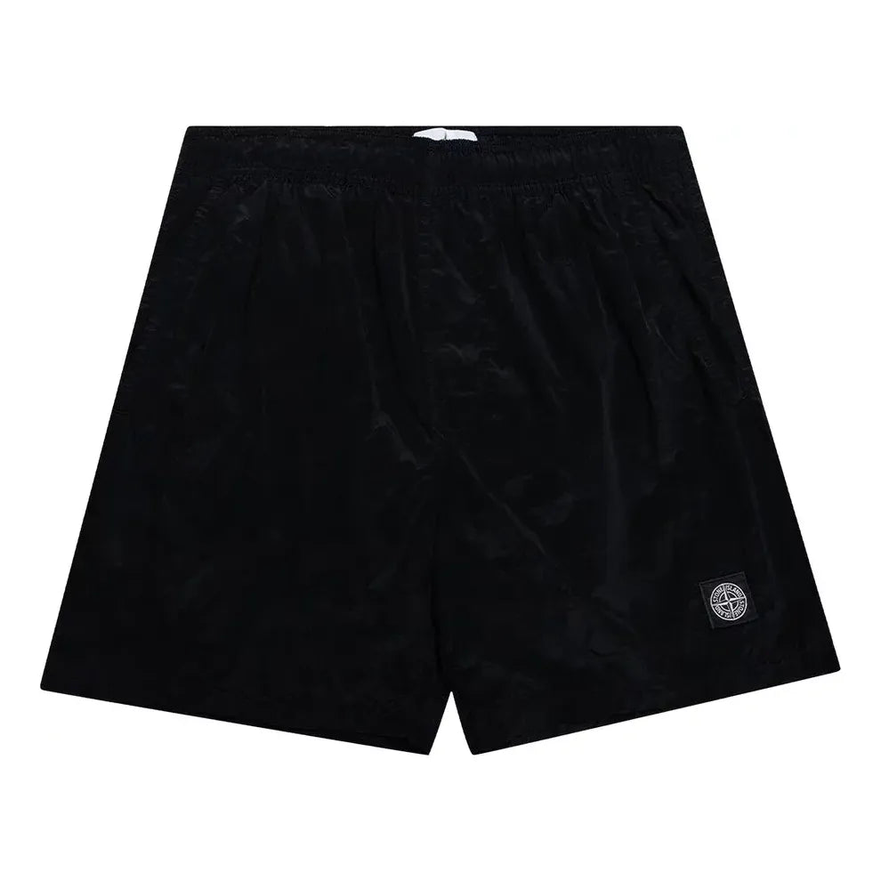 Uimapuvut Stone Island Patch Logo Swim Shorts Musta | 7415B0943-V0029, 0