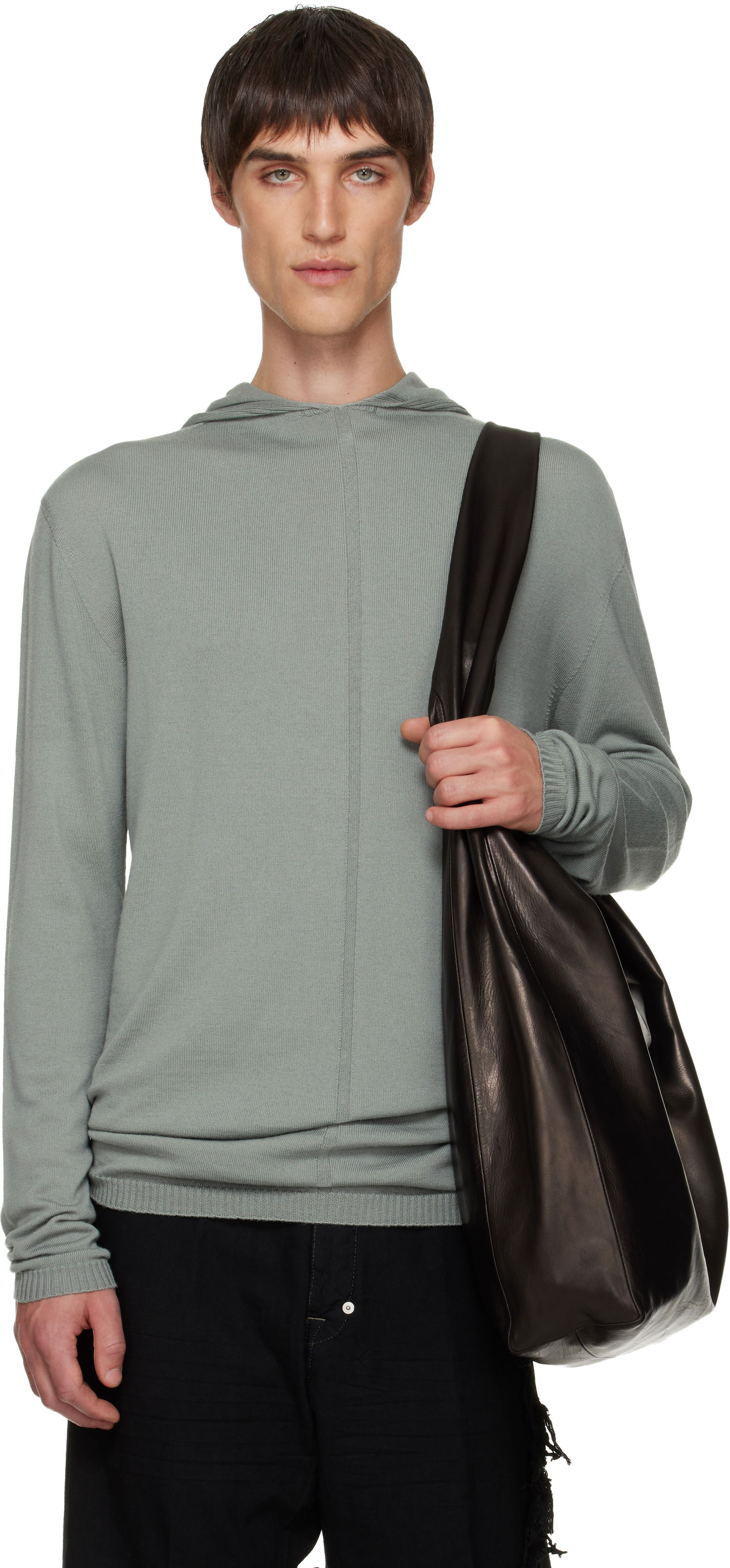 Huppari Rick Owens Concordians Oversized Hoodie Turkoosi | RU02E1613 M, 0