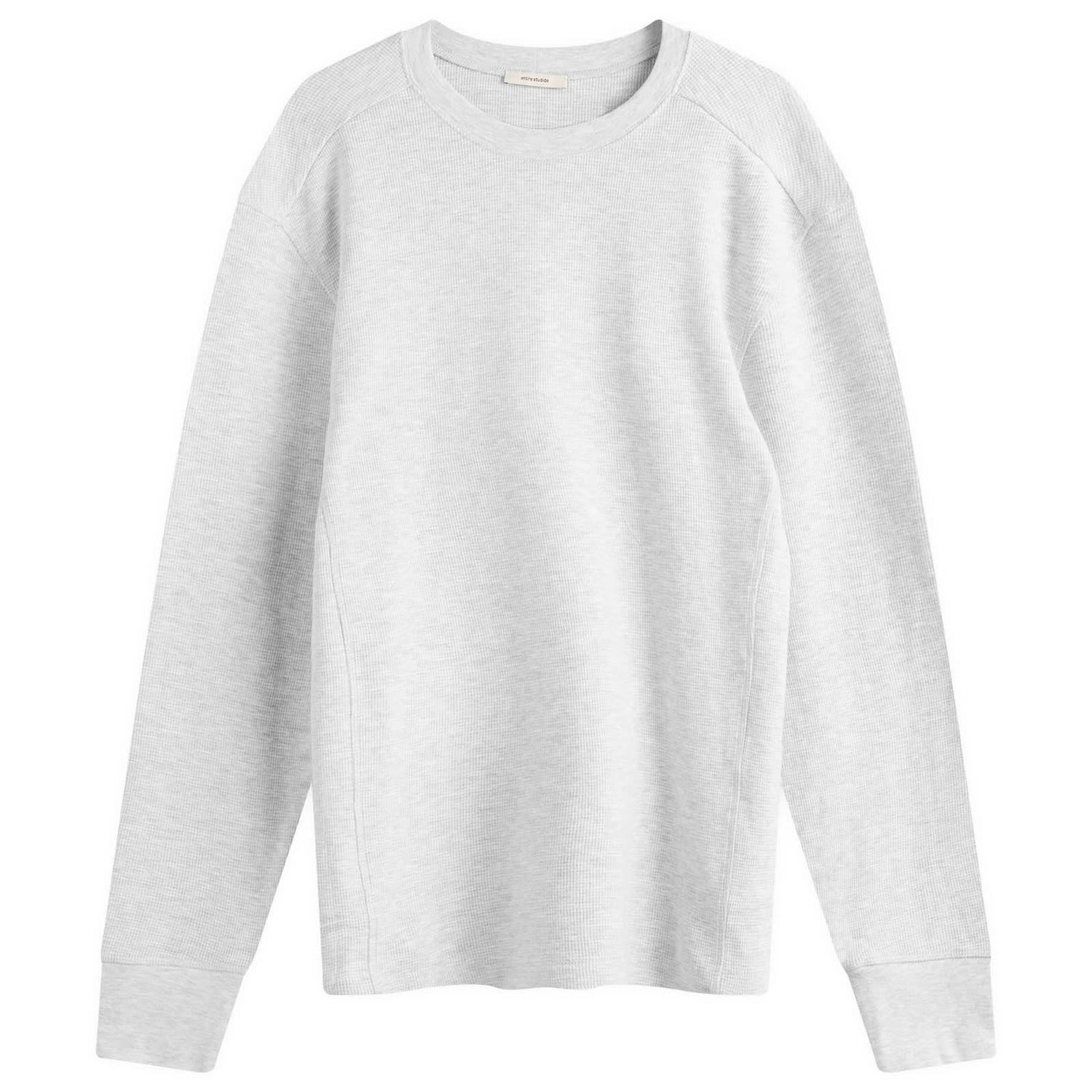 T-paita Entire Studios Entire Studios Thermal Long Sleeve T-Shirt, Size Medium Harmaa | UNU-25-2011-HG, 1