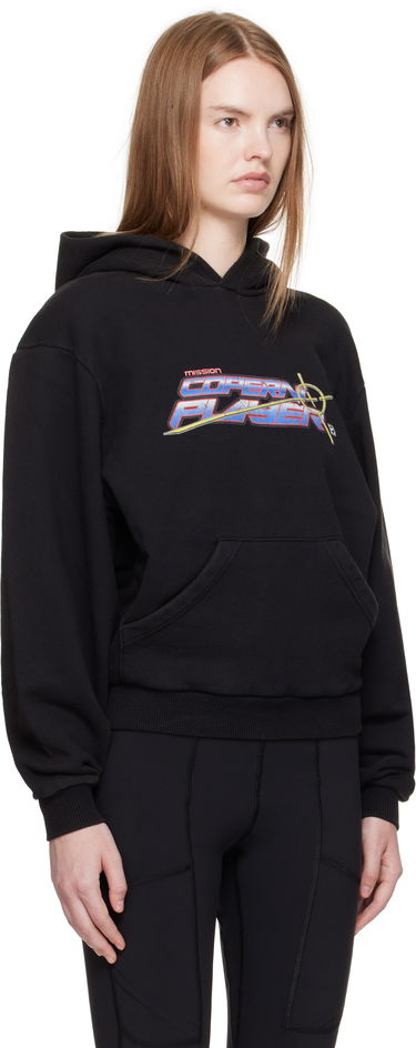 Huppari Coperni Coperni Slogan Graphic Hoodie Musta | COPJS15PF5018, 1