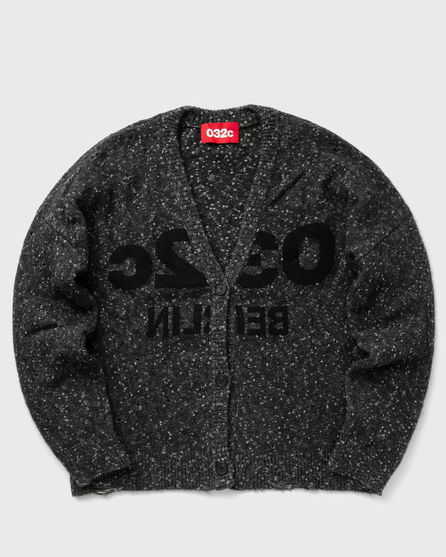 Villapaita 032C SELFIE CARDIGAN Harmaa | F24-URK-1611-400, 0