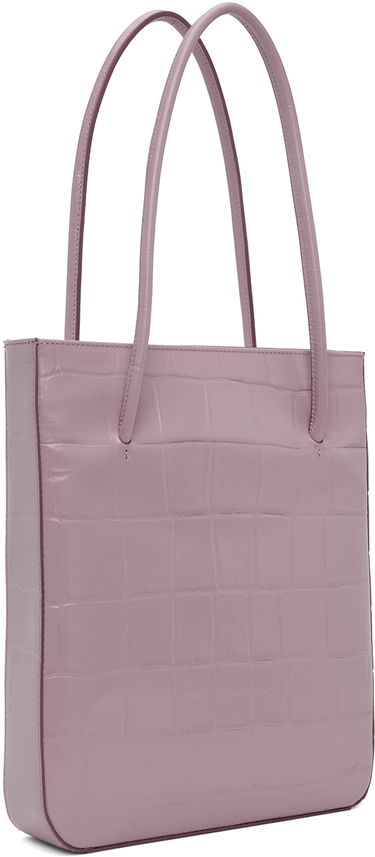 Kangaskassi BY FAR BY FAR Script Tote Bag Violetti | 23CASCPSLVMMCELMED, 2