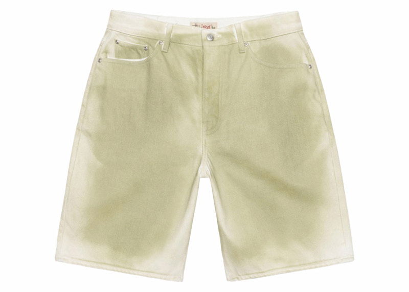 Shortsit Stüssy Stussy Spray Dye Big Ol' Shorts Vihreä | 112321
