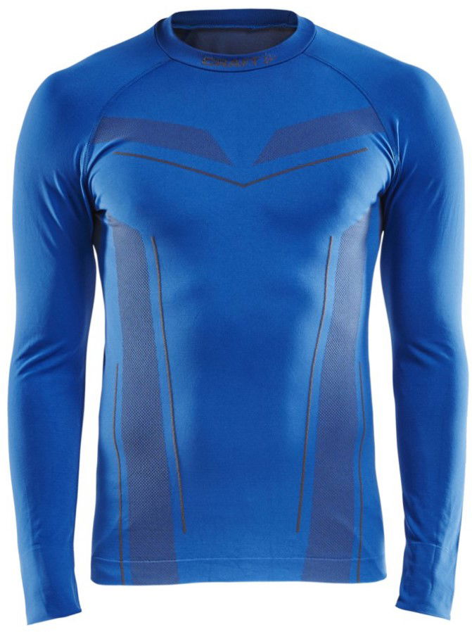 T-paita Craft Seamless Long Sleeve Training Shirt Sininen | 1906729-346000