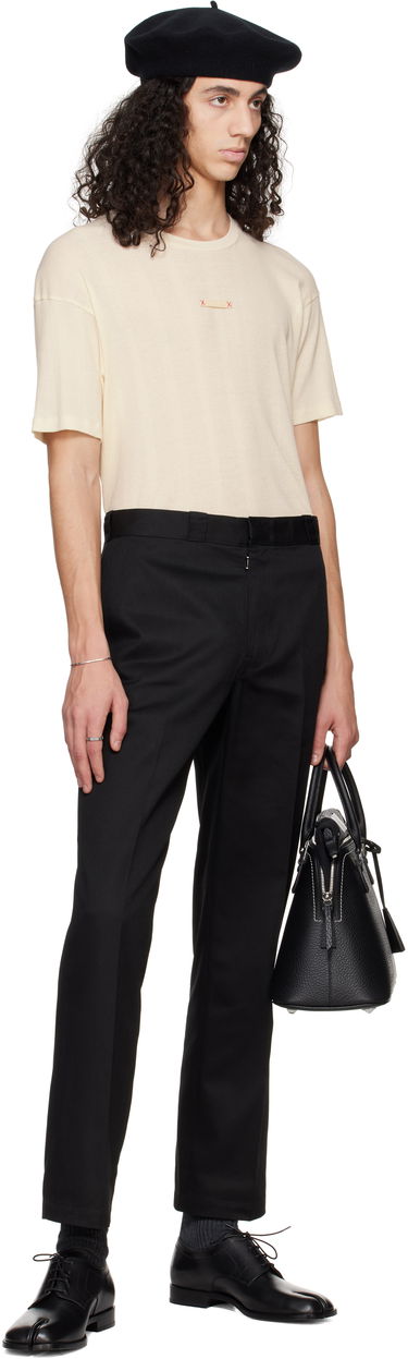 Housut Maison Margiela Maison Margiela Gabardine Trousers Musta | S50KA0661 S54042, 3