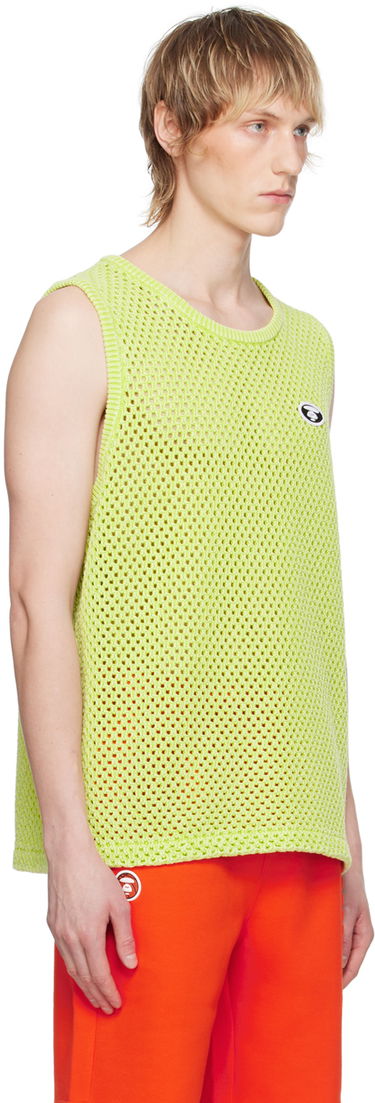 Tankkitoppi AAPE by A Bathing Ape AAPE by A Bathing Ape Patch Knit Tank Top Vihreä | AAPKNMB305XXMGRL, 1