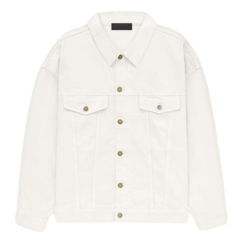 Takki Fear of God Fear of God Essentials Denim Jacket Valkoinen | 202BT234271F