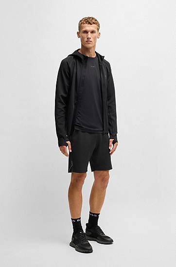 Shortsit BOSS Stretch Active Shorts with Reflective Details Musta | 50531225, 1