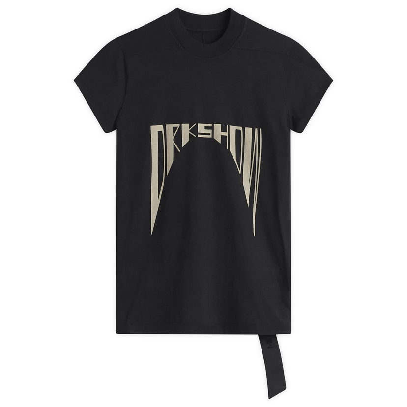 T-paita Rick Owens DRKSHDW Small Level Logo T-Shirt Musta | DS02E7208-RNEP4-0908