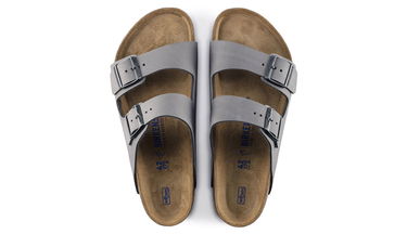 Tennarit ja kengät Birkenstock Arizona SFB Nubuck Leather Narrow Fit W Harmaa | 1020973, 5