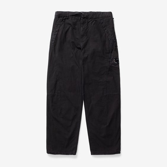Housut C.P. Company Ba-tic Loose Utility Pants Musta | 15CMPA267A-999, 0