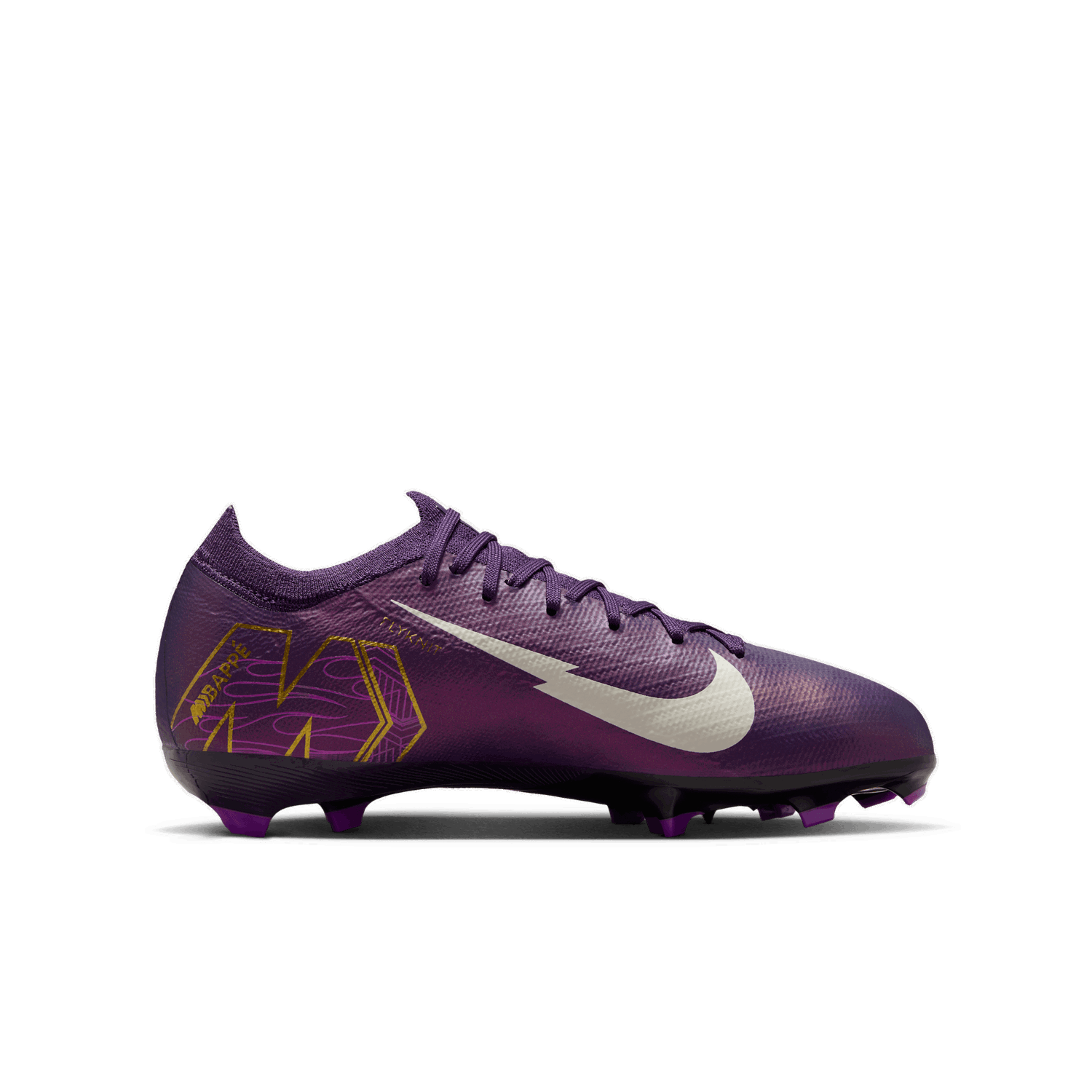 Tennarit ja kengät Nike Jr. Mercurial Vapor 16 Pro Kylian Mbappé FG Violetti | HF5450-500, 1