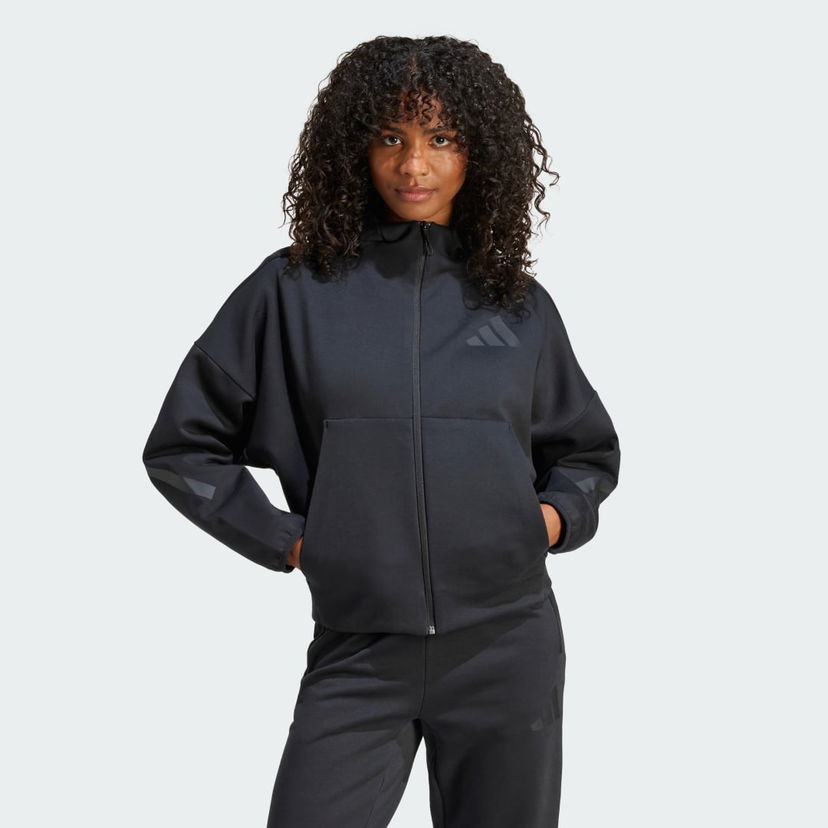 Huppari adidas Performance Z.N.E. Full-Zip Musta | JE7848