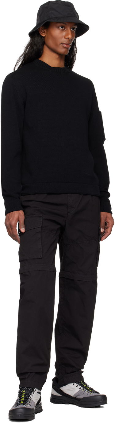 Cargo housut C.P. Company C.P. Company Loose Patch Pocket Cargo Pants Musta | 18CMPA115A-006475G, 3