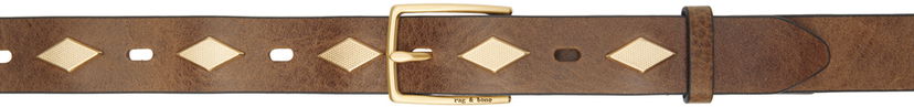 Vyöt rag & bone Rag & Bone Colin Studded Belt Ruskea | WJW23F1029ST29
