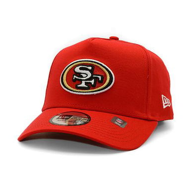 Korkki New Era 9FORTY A-Frame San Francisco 49ers Adjustable Hat Punainen | 60565495, 0