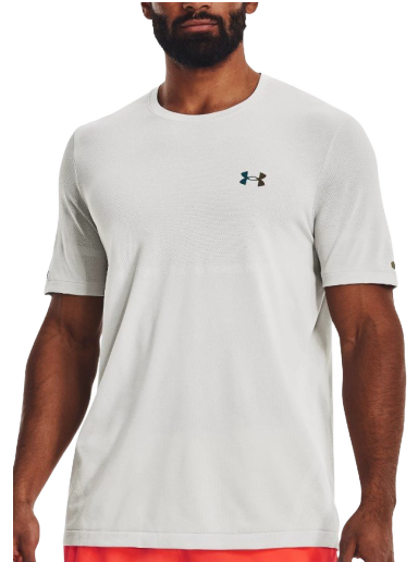 T-paita Under Armour Rush Seamless Legacy Tee Harmaa | 1376781-100
