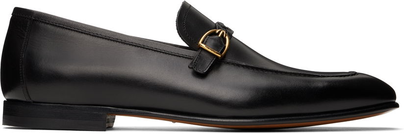 Vaatteet Tom Ford Tom Ford Burnished Leather Martin Loafers Musta | J1401-LCL345X