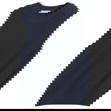Liivi YMC YMC Coda Knitted Vest, Size Small Tummansininen | P8ZAM-40, 0
