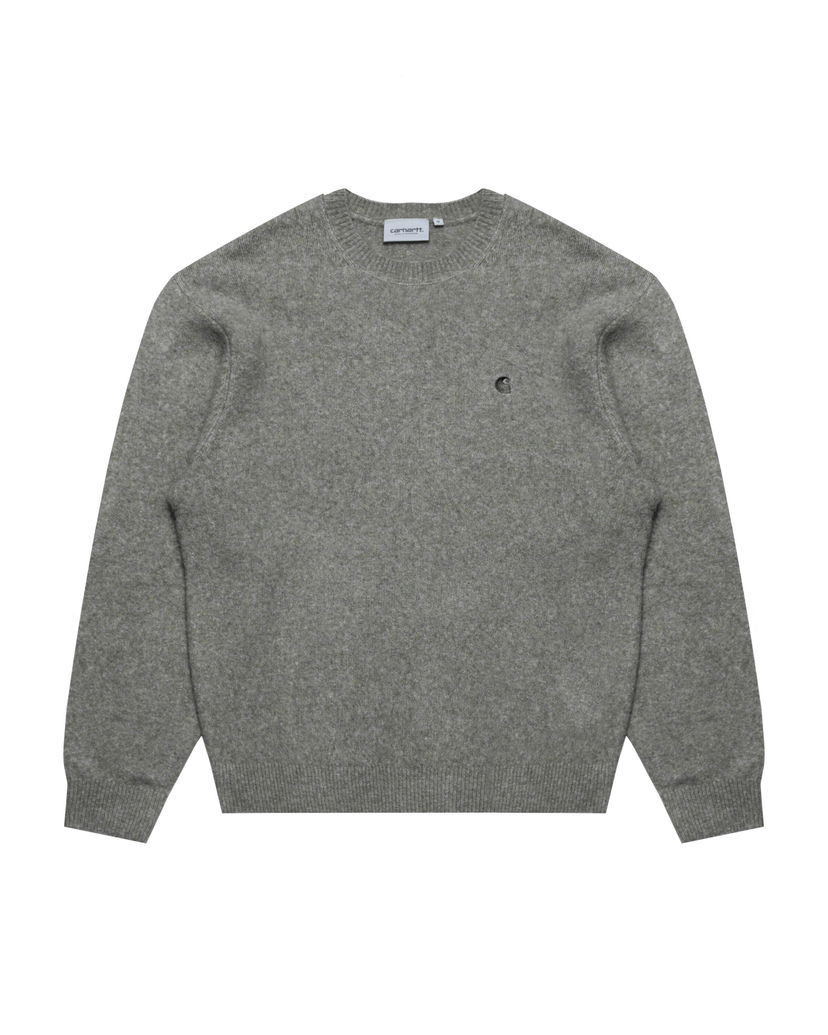 Villapaita Carhartt WIP Carhartt WIP Curtis Knit Sweater Harmaa | I035394.3AZXX