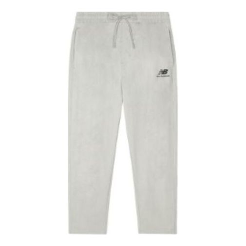 Verryttelyhousut New Balance Knit Sweatpants Harmaa | AMP23310-NTP