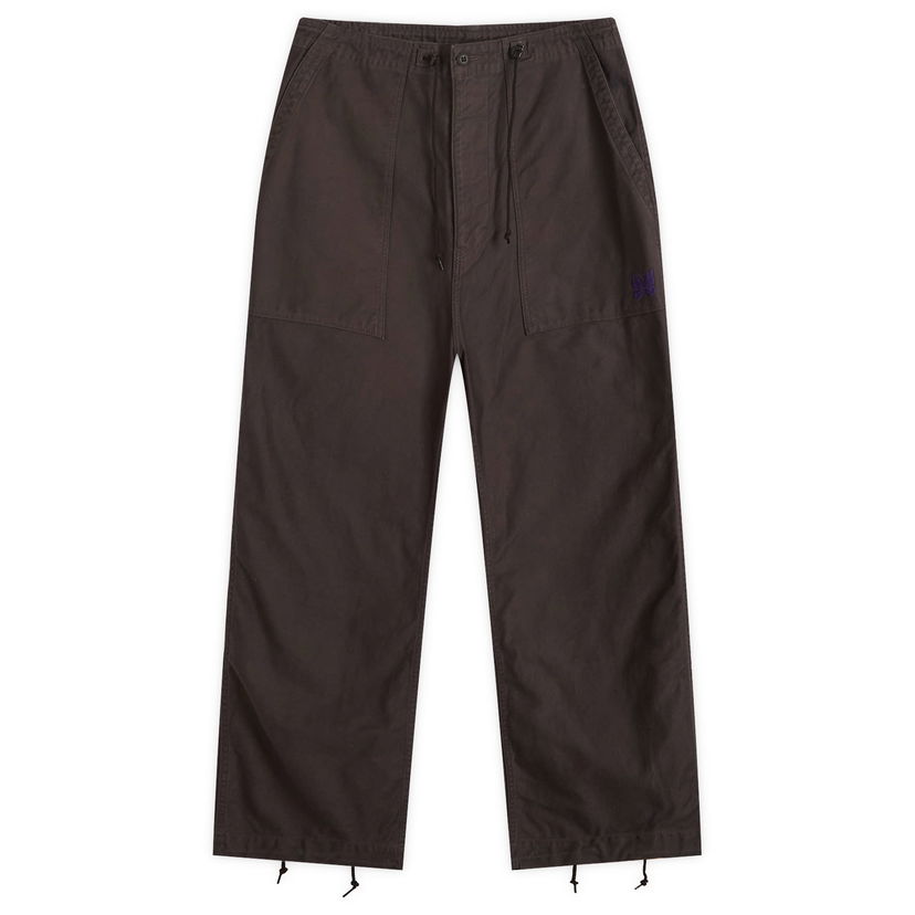 Cargo housut Needles Needles Fatigue Pants, Size Large Ruskea | QV147-B