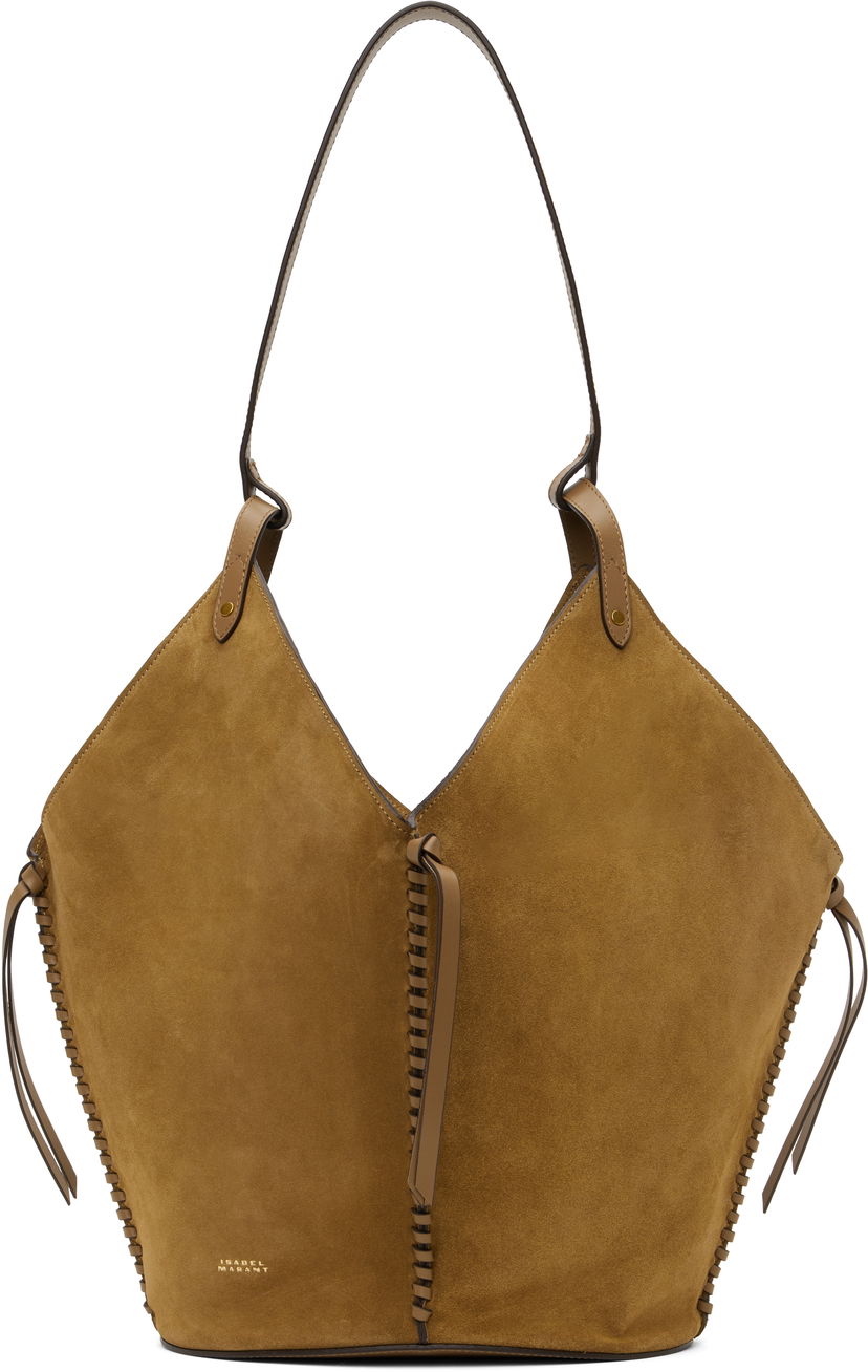 Kangaskassi ISABEL MARANT Isabel Marant Tampa Suede Shoulder Bag Ruskea | PM0066FA-C2C13M