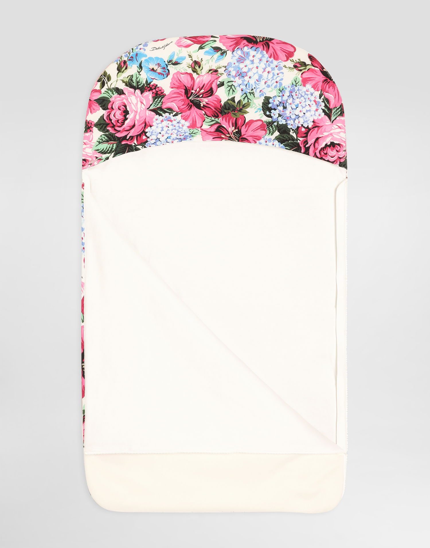 Pyjama Dolce & Gabbana Dolce & Gabbana Floral Print Interlock Baby Sleeping Bag Valkoinen | LNJAH0II7HTHA5MH, 1