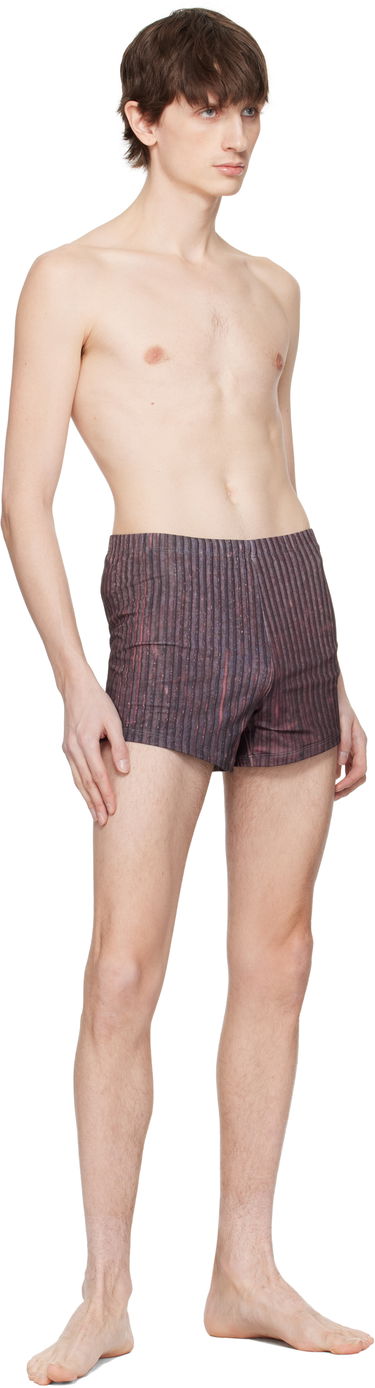 Uimapuvut Serapis Serapis Aub Stripes Swim Shorts Ruskea | SS25_SWS_3, 3