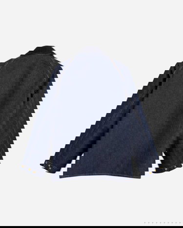 Takki Levi's Oversized Bedale Denim Jacket with Corduroy Collar Tummansininen | 003FP00000 001, 2