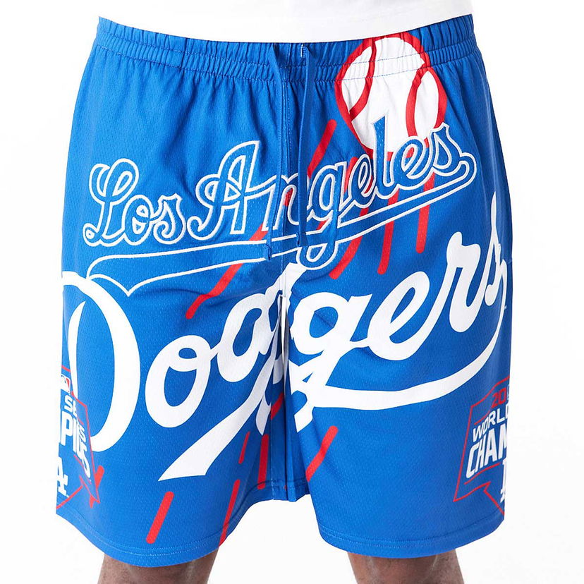 Shortsit New Era Large Logo Shorts Sininen | 60502688