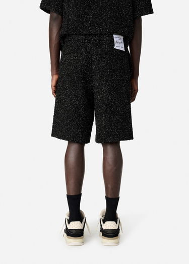 Shortsit AXEL ARIGATO Boucle Shorts Musta | A2896002, 3
