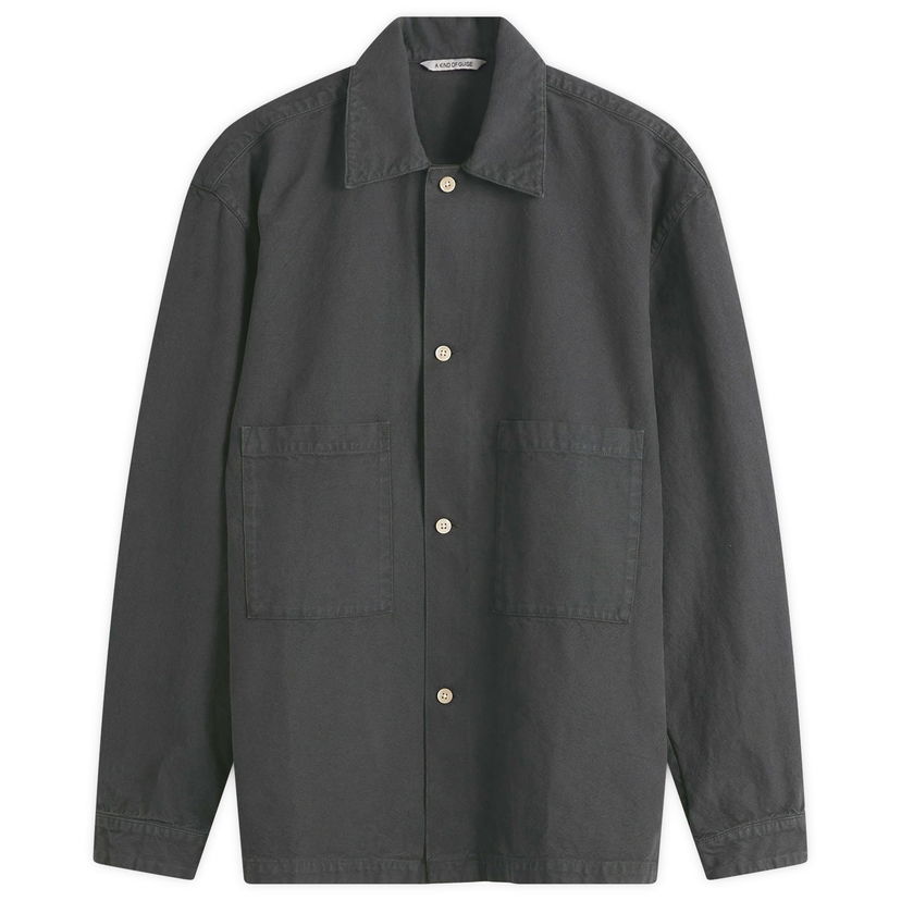 Paita A Kind of Guise A Kind of Guise Sayan Shirt Jacket Musta | 156-13801-977
