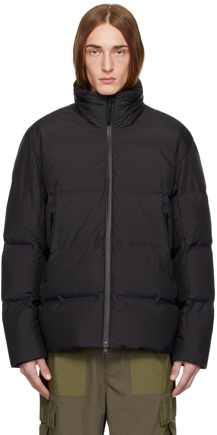 Puffer takki NORSE PROJECTS Norse Projects ARKTISK Stand Collar Down Jacket Musta | N55-0540