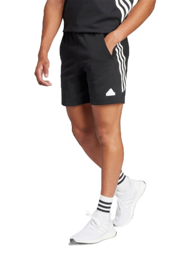 Shortsit adidas Performance Sportswear Future Icons 3-Stripes Shorts Musta | IN3312