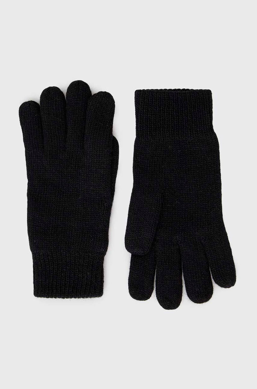 Käsineet Barbour Carlton Knit Gloves Musta | MGL0065