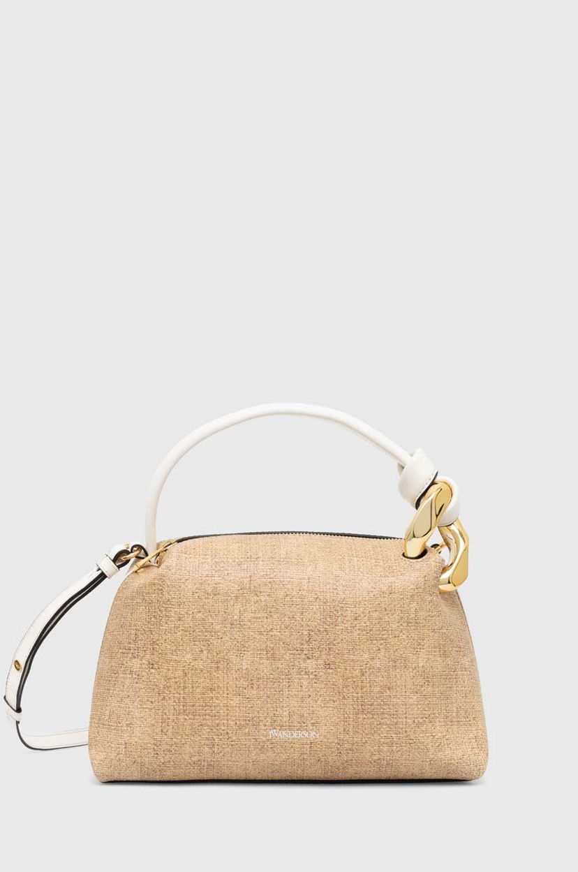 Olkalaukku JW Anderson Small Corner Bag Beige | HB0603.LA0318.150